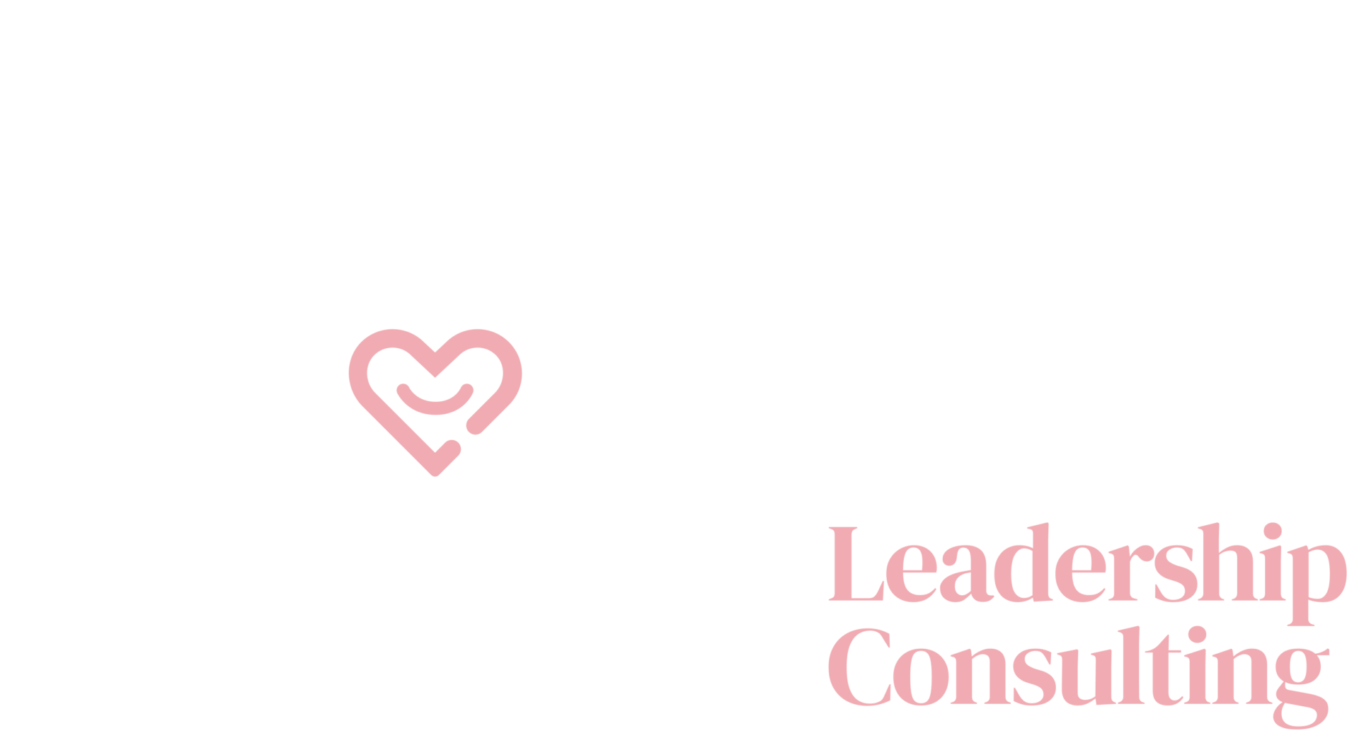 Simple Mental Health - White and Pink - Full Logo